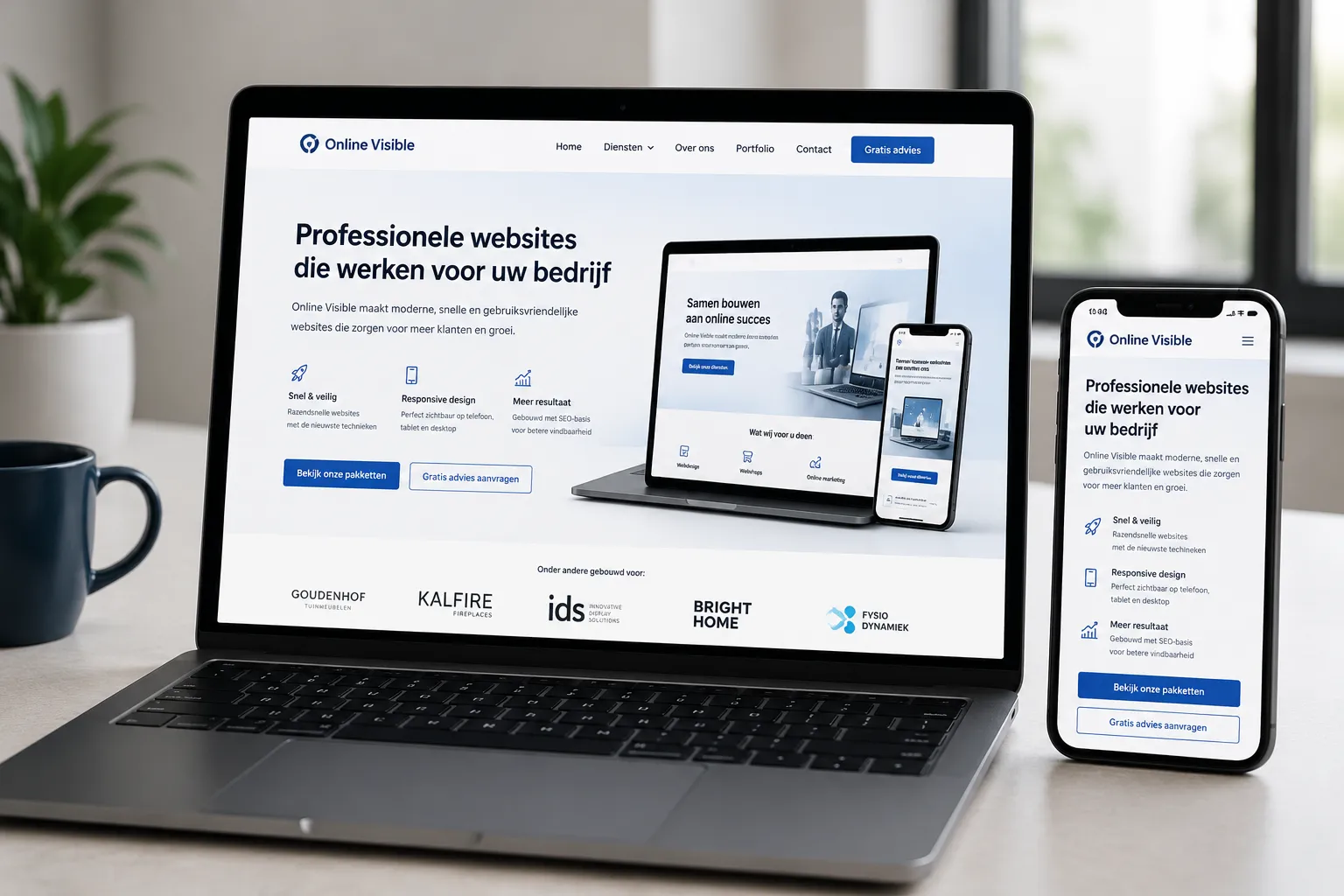 website laten maken door Online Visible